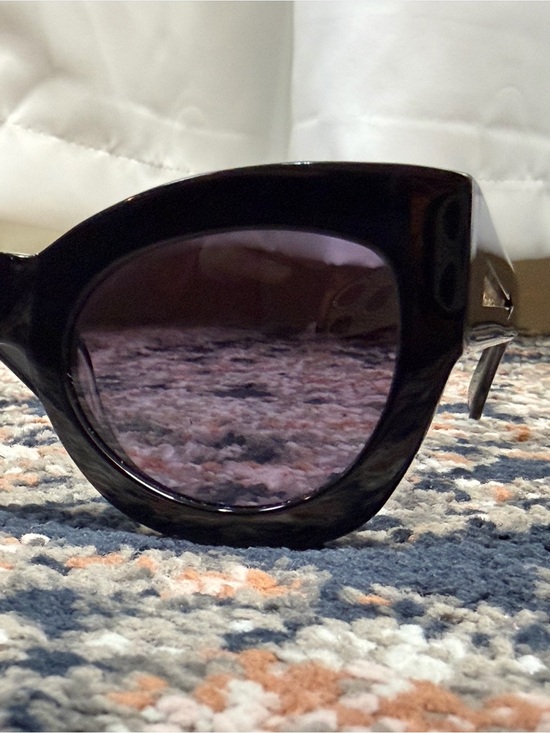 Karen Walker ‘Northern Lights’ Cat-Eye Sunglasses in Black w/ Case main image 5